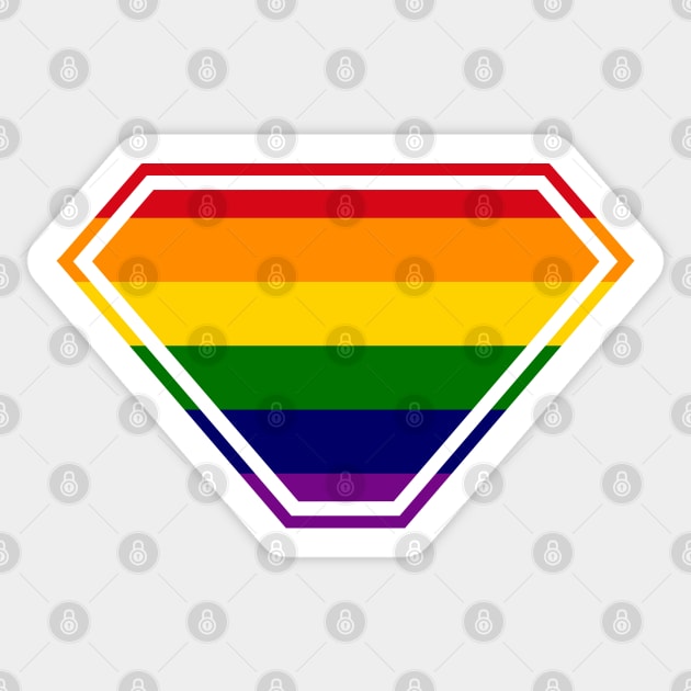 Shield SuperEmpowered (Rainbow) Sticker by Village Values